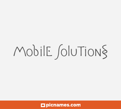 Mobile Solutions